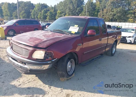 1997 Ford F-150 Lariat/Standard/Xl/Xlt из США, поврежденный, VIN 1FTDX1763VNC89799